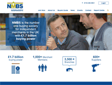 Tablet Screenshot of nmbs.co.uk